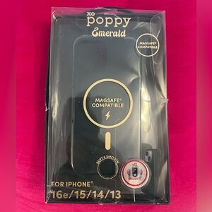 xo Poppy Emerald Green iPhone Case